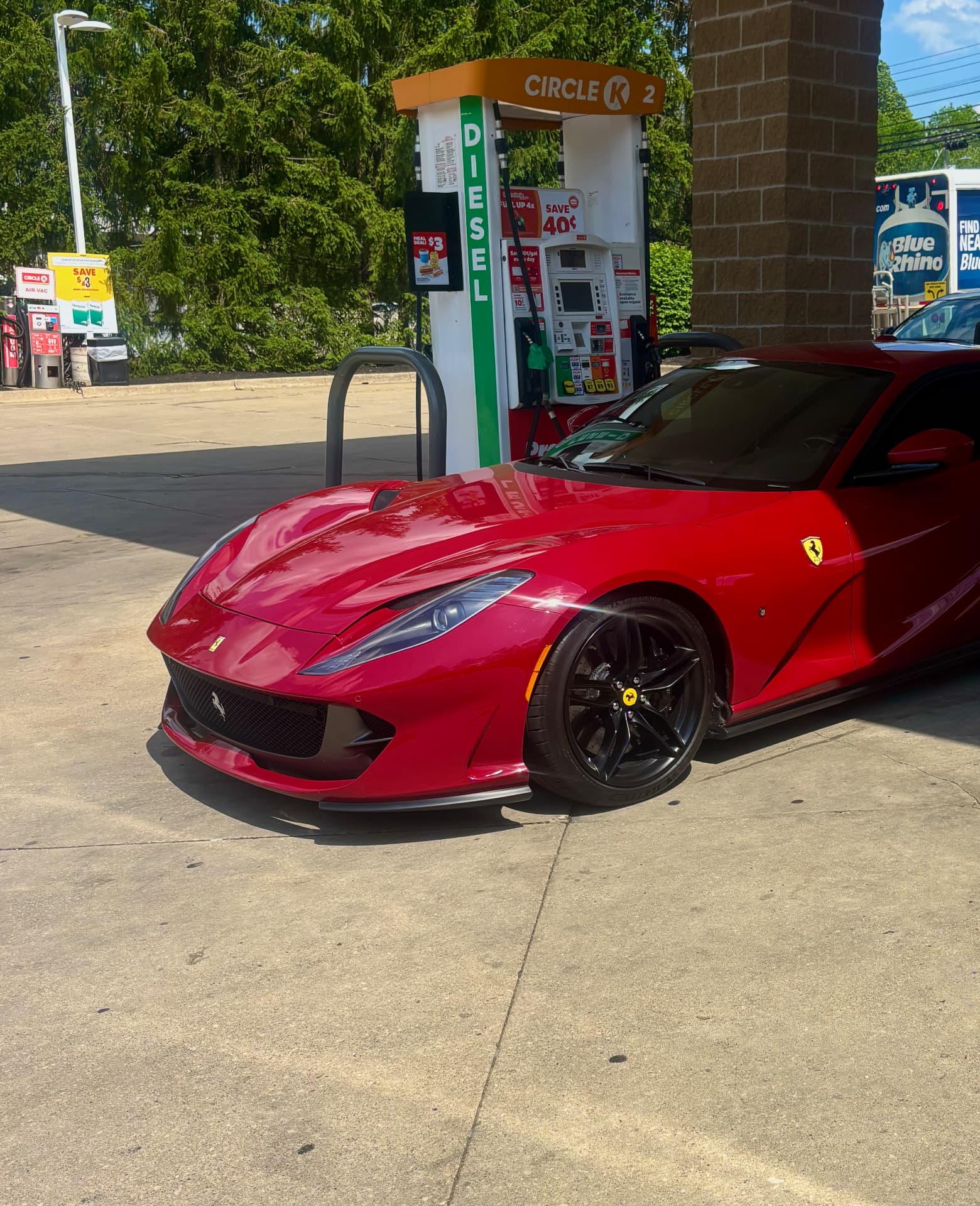 Ferrari exterior detail